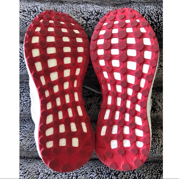 ADIDAS PUREBOOST GO “GREY RED”. - Picture 4 of 7